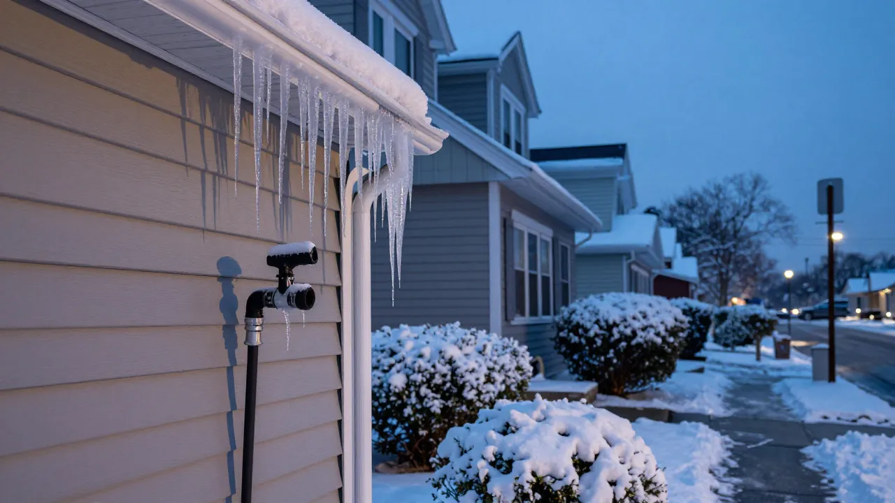 Frozen Pipes and Winter Water Damage in North Jersey
