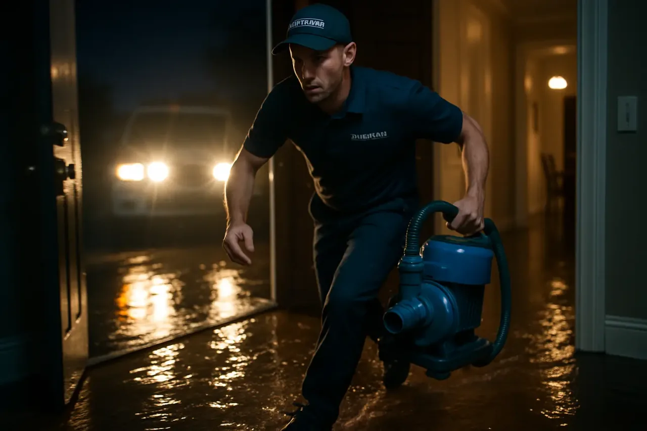 24/7 Water Damage Response: Why the First Few Hours Decide Everything