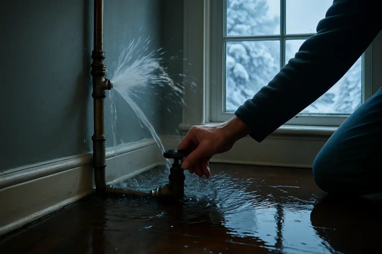 How Denver Winters Cause Burst Pipe Water Damage