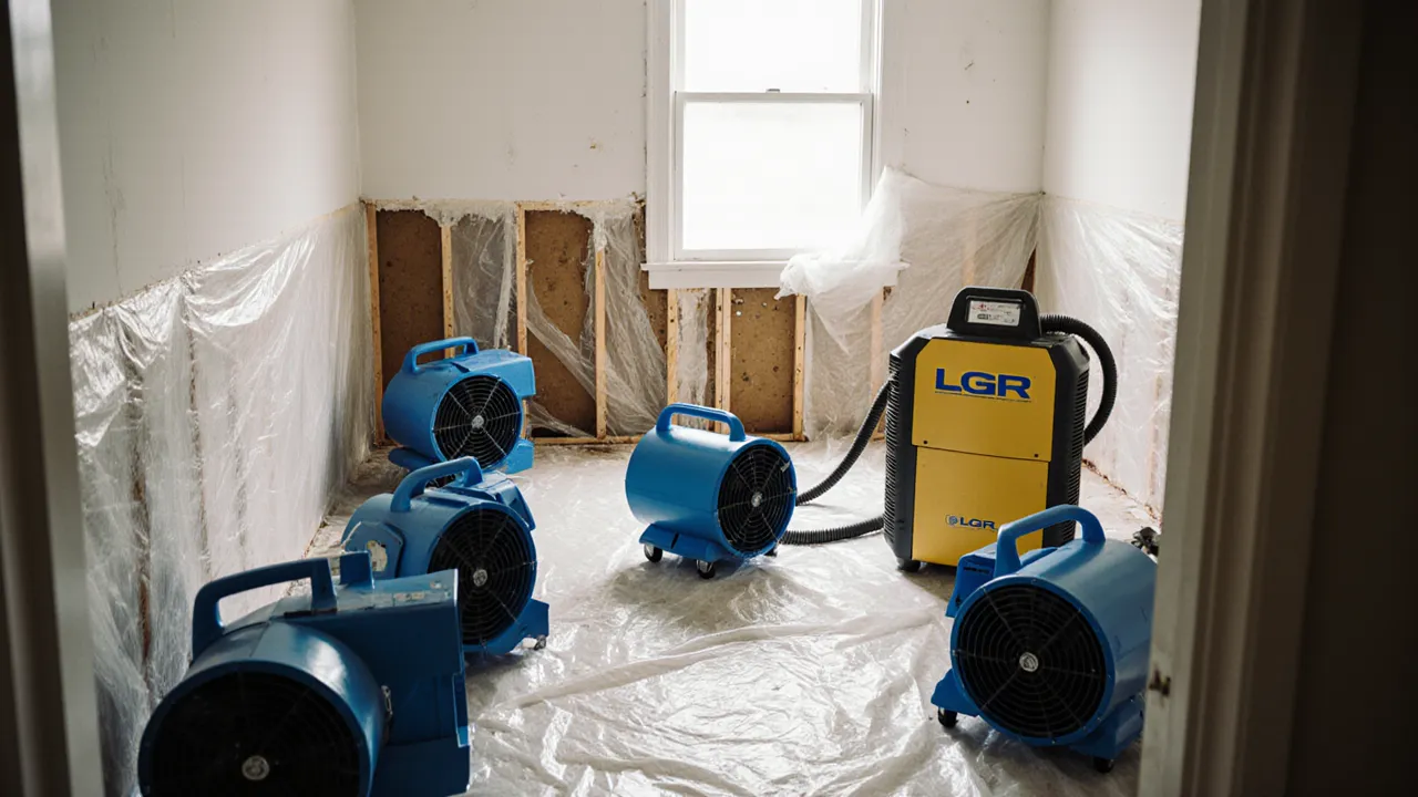 Why Fast Structural Drying Matters (And Why 72 Hours Is the Threshold)